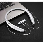 Wholesale Premium Sports Over the Neck Wireless Bluetooth Stereo Headset V8 (Silver)